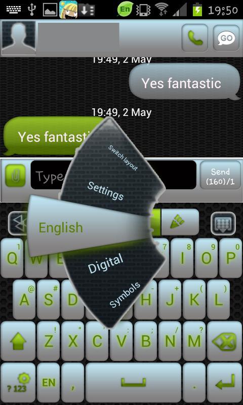 Go Keyboard GridX