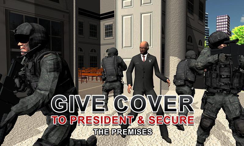 Army Shooter: President Rescue
