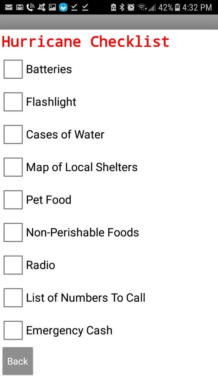 Hurricane Prep